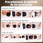 Cafetera Expreso Portátil Inalámbrica para Viajes y Camping