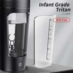 Vaso Mezclador Eléctrico para Gimnasio - Coctelera Automática Portátil para Batidos de Proteínas