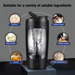 Vaso Mezclador Eléctrico para Gimnasio - Coctelera Automática Portátil para Batidos de Proteínas