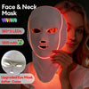 Máscara Facial y de Cuello LED Inalámbrica - Dispositivo de Fototerapia para Rejuvenecimiento y Cuidado de la Piel