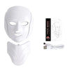 Máscara Facial y de Cuello LED Inalámbrica - Dispositivo de Fototerapia para Rejuvenecimiento y Cuidado de la Piel