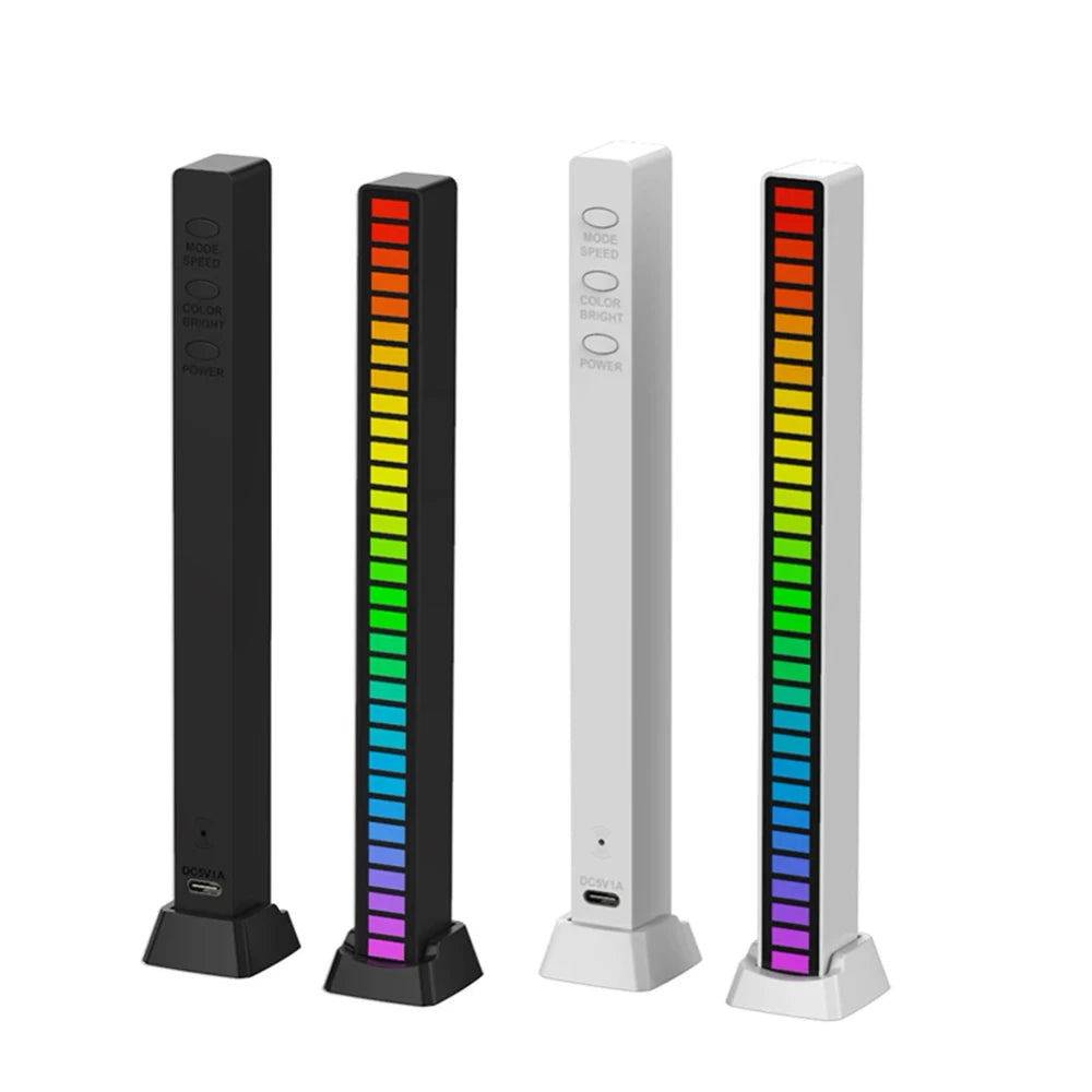 Barra de Luz LED RGB Rítmica Ambiental para Escritorio y Gaming