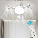Ventilador de Techo LED con Mando a Distancia | Silencioso y 3 Velocidades