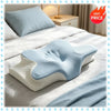 Almohada Cervical Ergonómica de Espuma Viscoelástica para Alivio del Dolor de Cuello