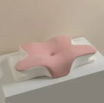 Almohada Cervical Ergonómica de Espuma Viscoelástica para Alivio del Dolor de Cuello