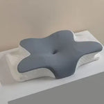 Almohada Cervical Ergonómica de Espuma Viscoelástica para Alivio del Dolor de Cuello