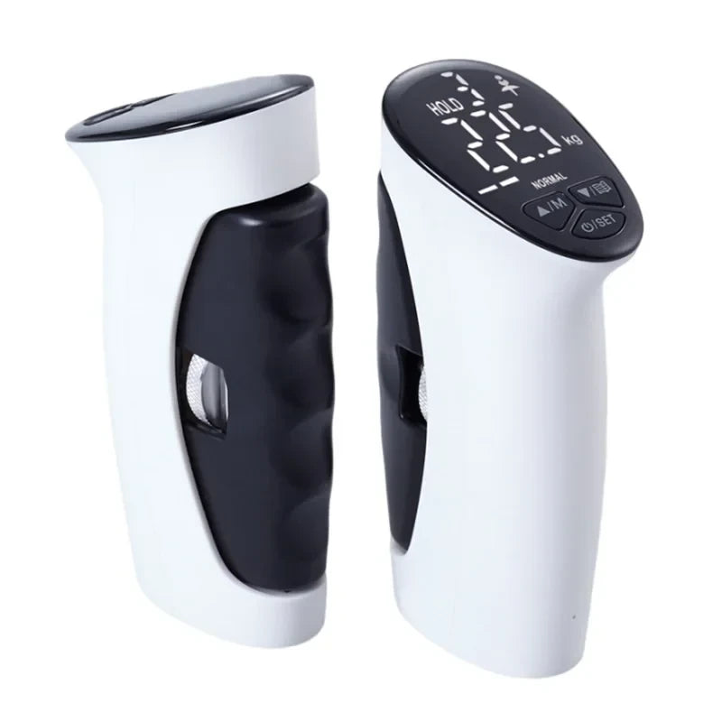 Dinamómetro Digital de Mano y Entrenador de Fuerza de Agarre con Pantalla LCD para Fitness, Escalada y Rehabilitación