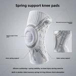 Rodillera Ortopédica Deportiva Ajustable con Soporte de Rotuliana para Baloncesto y Running