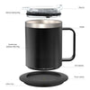 Taza Inteligente Autocalentable con Base USB y Tapa