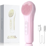 Cepillo Limpiador Facial Sónico y Exfoliante con Masaje Térmico
