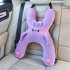 Almohada de Viaje Infantil en Forma de H para Coche - Diseño de Animalitos