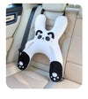 Almohada de Viaje Infantil en Forma de H para Coche - Diseño de Animalitos