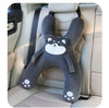 Almohada de Viaje Infantil en Forma de H para Coche - Diseño de Animalitos