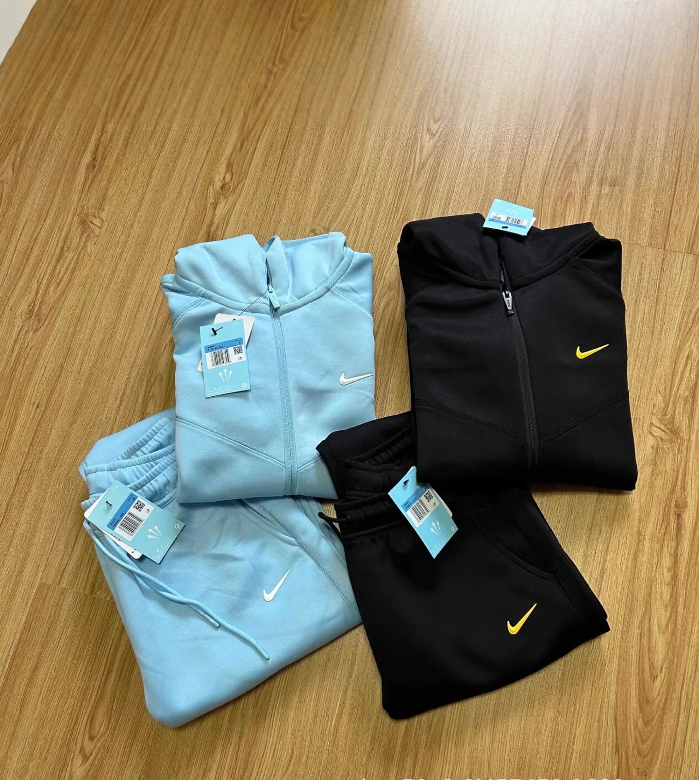Conjunto de Chándal Nike Tech Fleece (Sudadera con Capucha y Pantalón)"