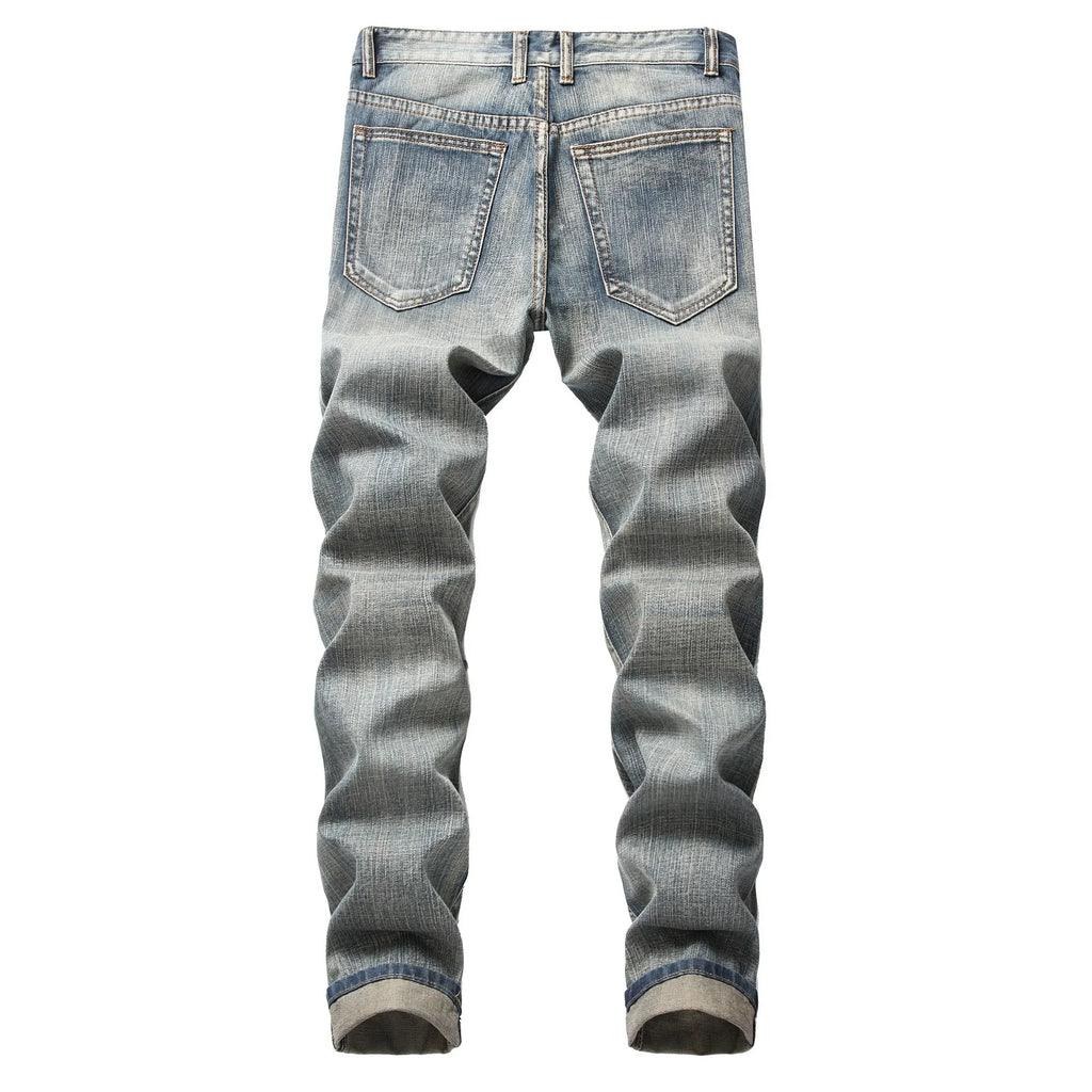 Pantalón Vaquero Roto Slim Fit – Jeans Urbanos para Hombre