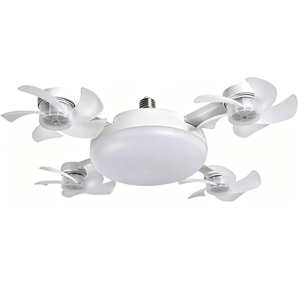 Ventilador de Techo LED con Mando a Distancia | Silencioso y 3 Velocidades
