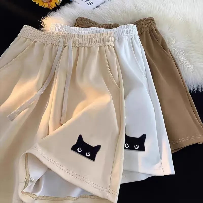 Pantalones Cortos "Cat Pocket" – Suaves y Versátiles