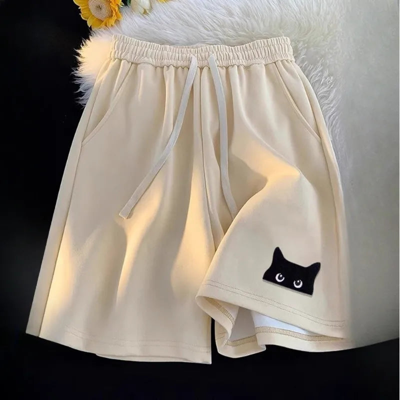 Pantalones Cortos "Cat Pocket" – Suaves y Versátiles