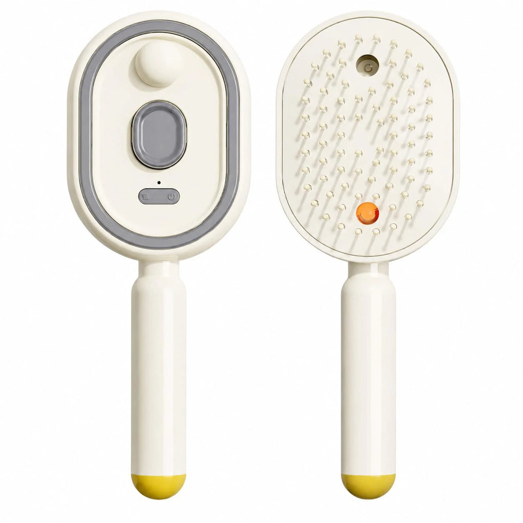 Cepillo de Vapor Eléctrico Recargable: Adiós al Frizz y Desenredado Perfecto