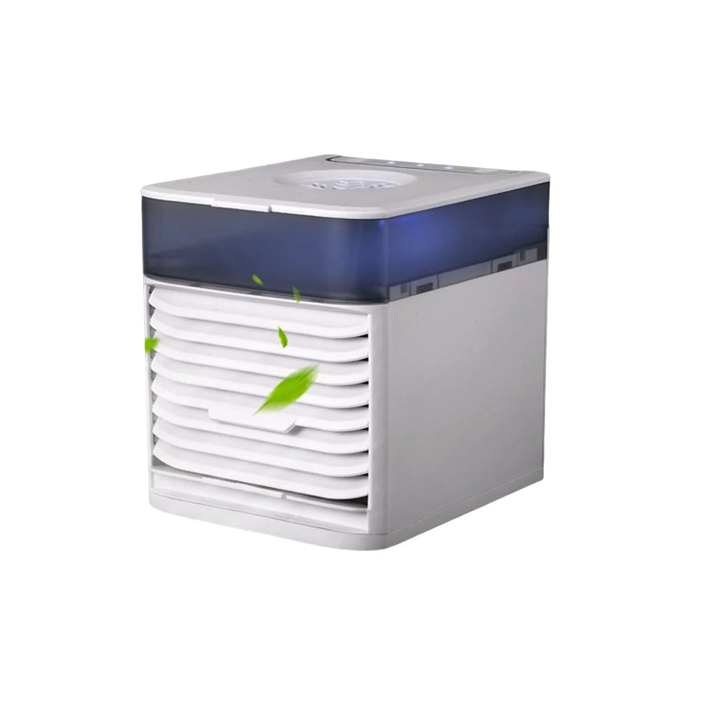 Mini Aire Acondicionado Portátil 3 en 1, Enfriador, Humidificador y Ventilador de Escritorio para Hogar y Oficina