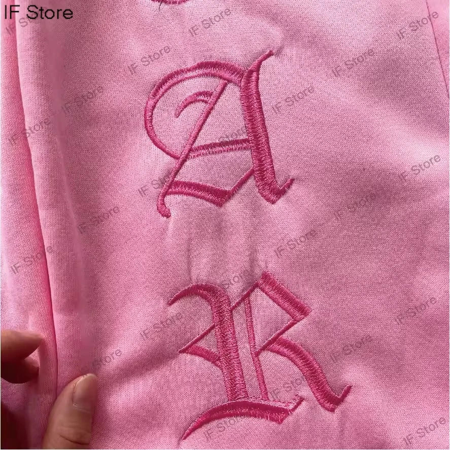 Conjunto de Chándal Y2K Streetwear – Sudadera con Capucha y Bordado Harajuku