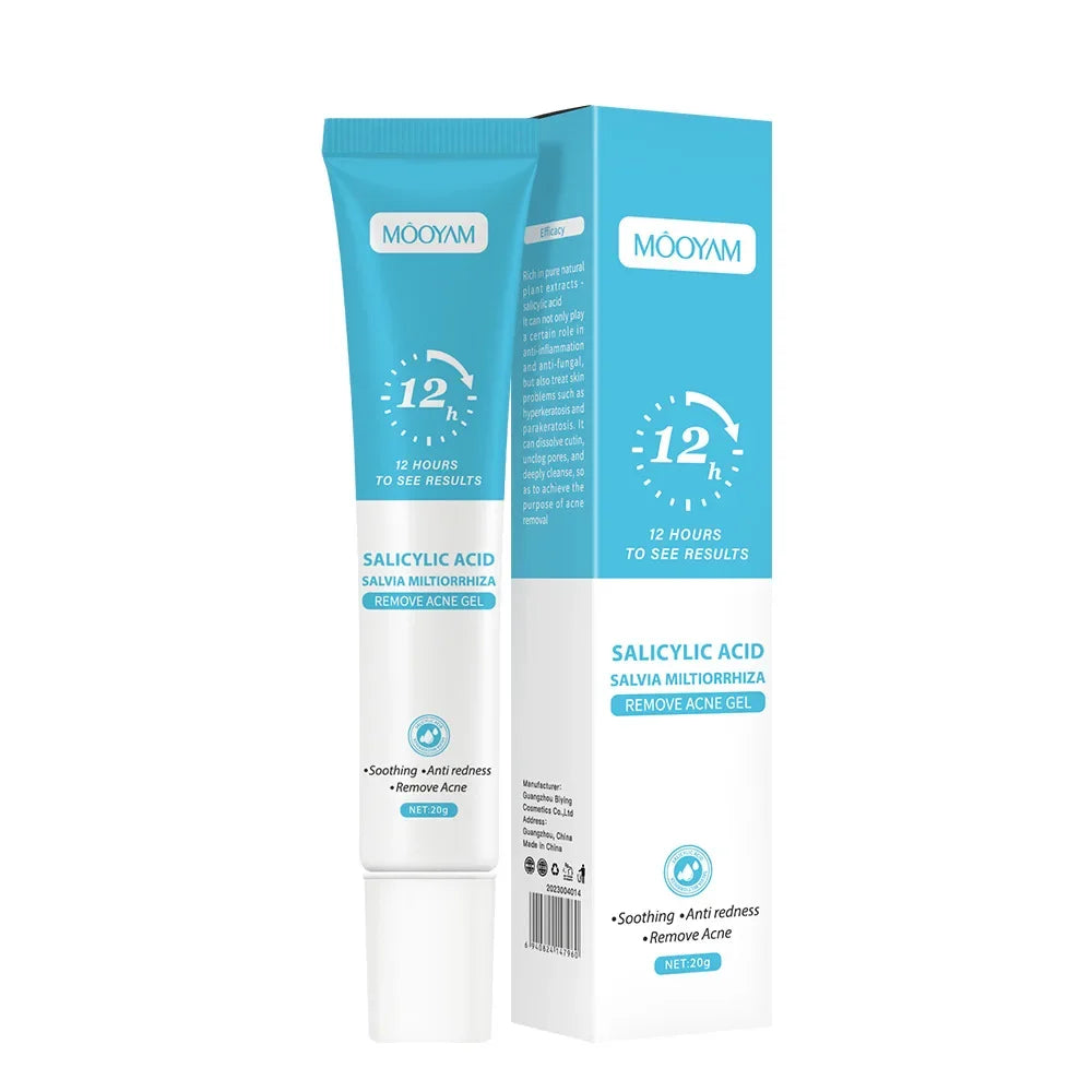 Gel Anti-Acné de Acción Rápida con Ácido Salicílico (20g)