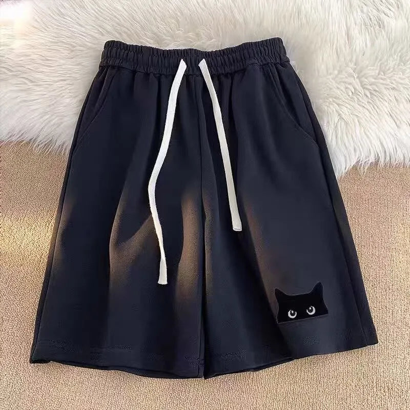 Pantalones Cortos "Cat Pocket" – Suaves y Versátiles