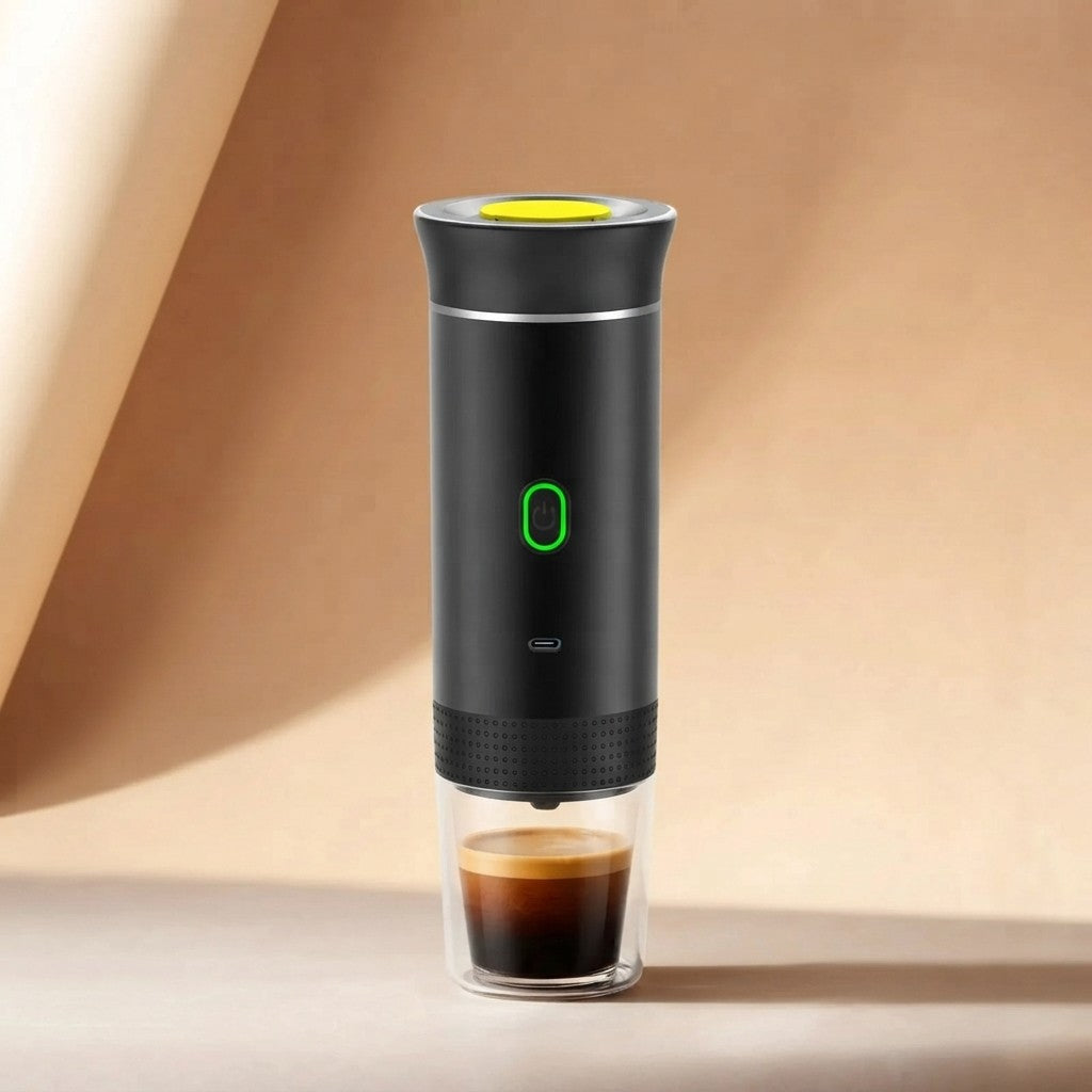 Cafetera Expreso Portátil Inalámbrica para Viajes y Camping