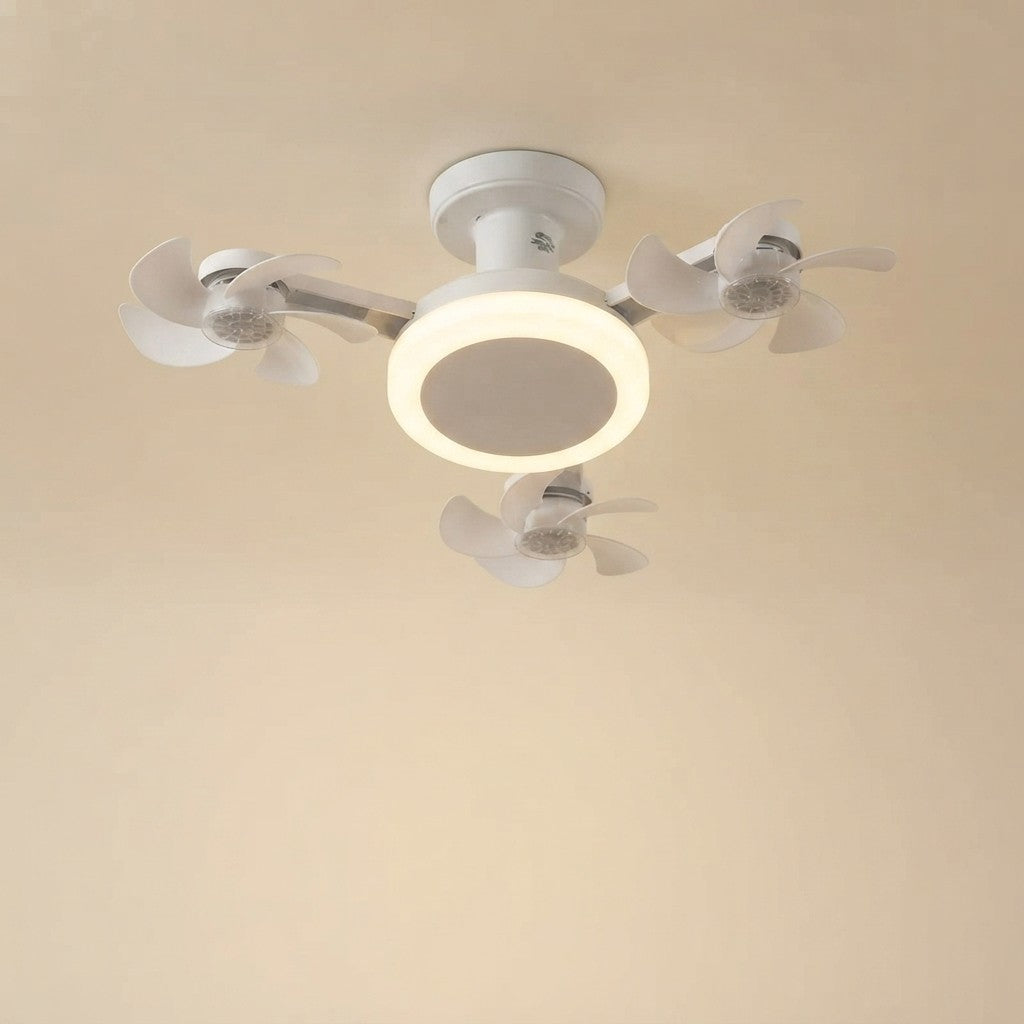 Ventilador de Techo LED con Mando a Distancia | Silencioso y 3 Velocidades