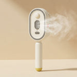Cepillo de Vapor Eléctrico Recargable: Adiós al Frizz y Desenredado Perfecto