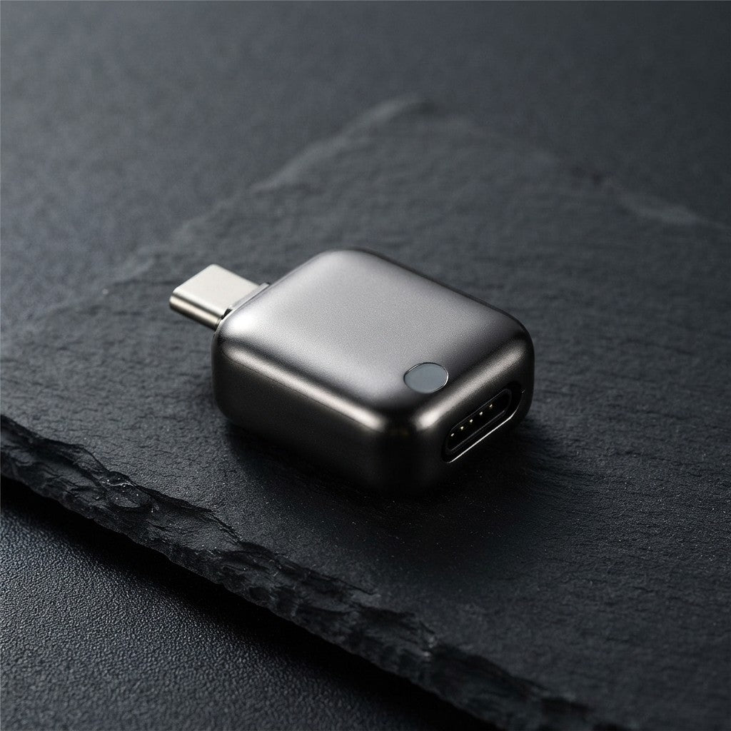 Adaptador Magnético Inteligente Tipo C de Carga Rápida y Datos