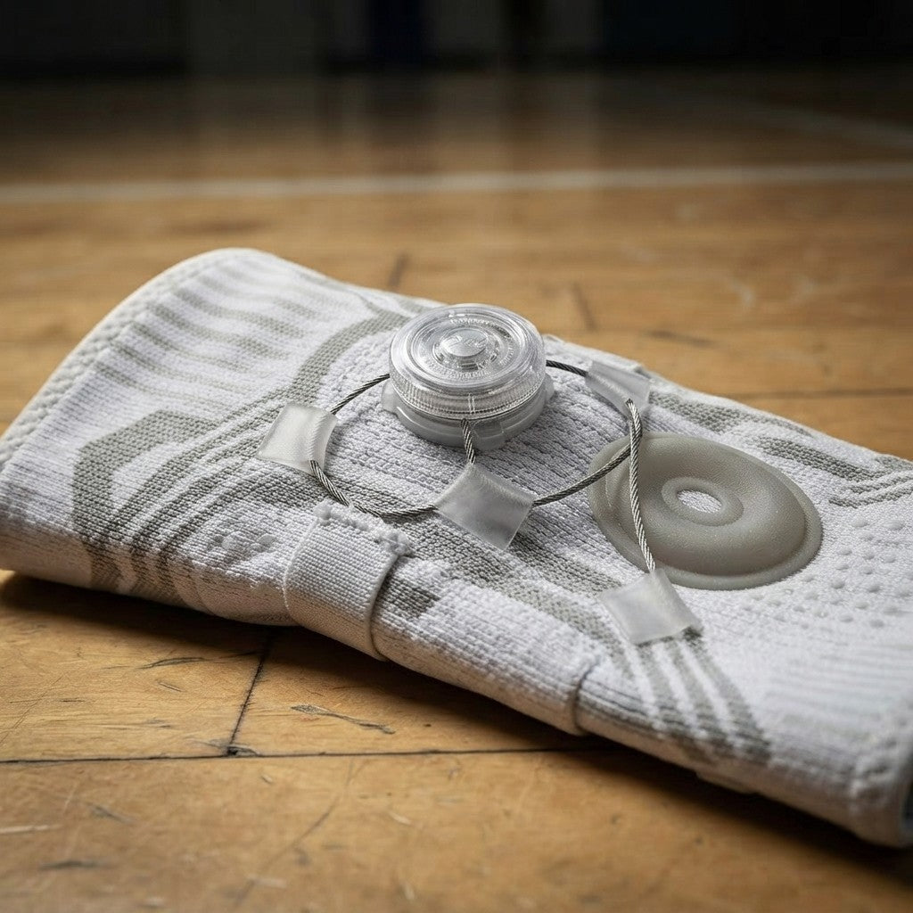 Rodillera Ortopédica Deportiva Ajustable con Soporte de Rotuliana para Baloncesto y Running