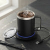 Taza Inteligente Autocalentable con Base USB y Tapa