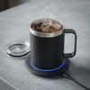 Taza Inteligente Autocalentable con Base USB y Tapa