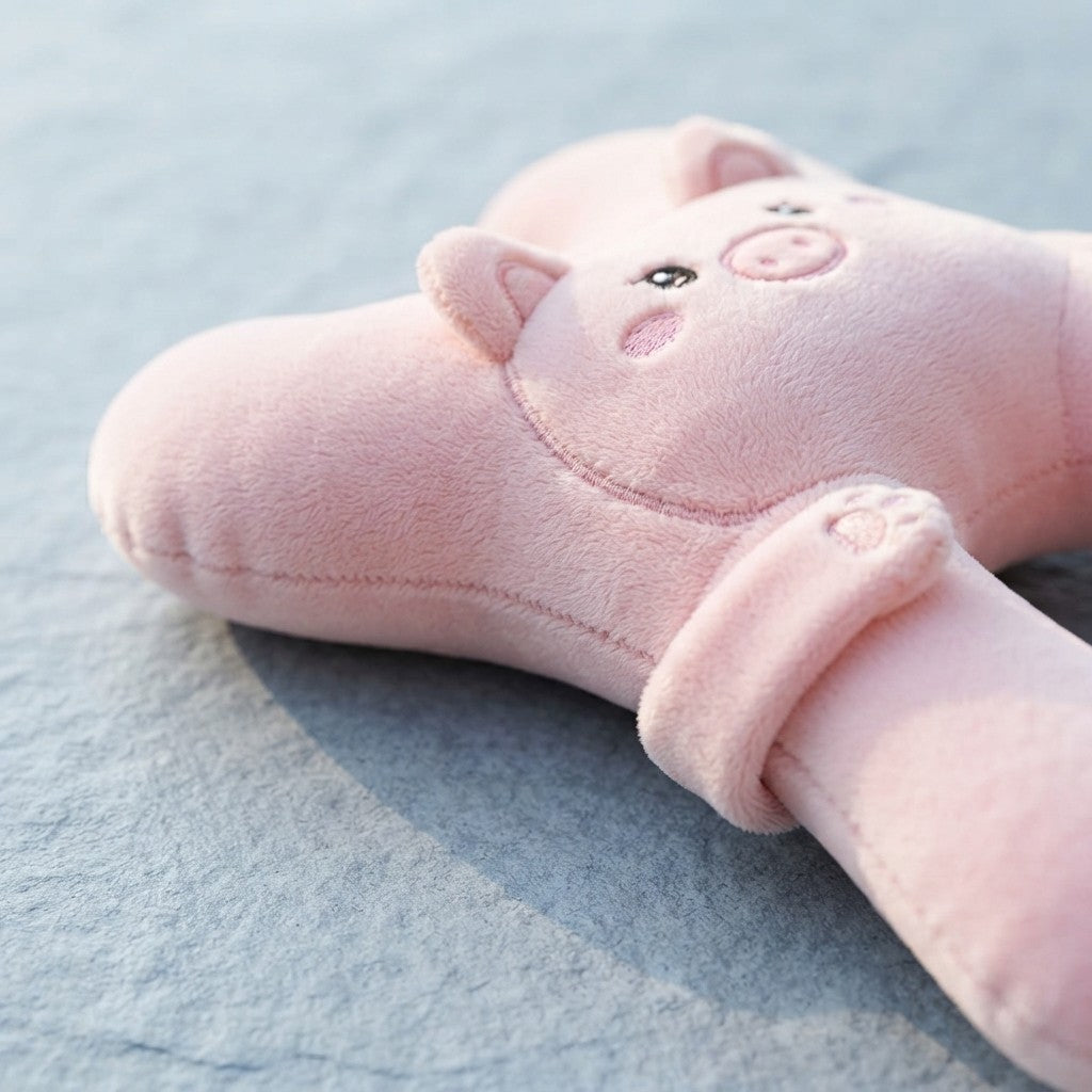 Almohada de Viaje Infantil en Forma de H para Coche - Diseño de Animalitos